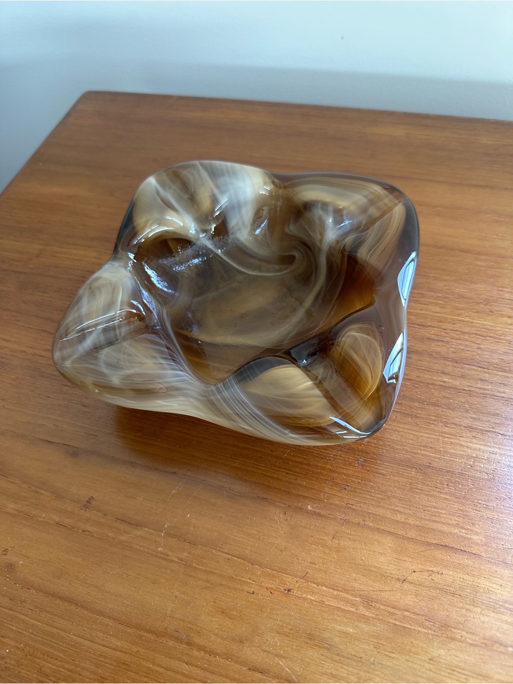 1960s | IMPERIAL GLASS | SLAG ASH TRAY / TRINKET HOLDER / PERFECT CONDITION MCM